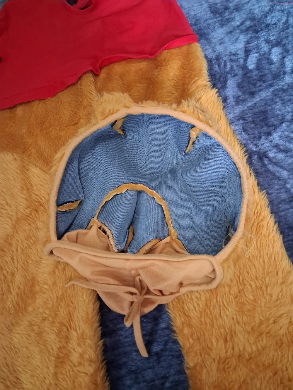 Vintage Disney Winnie the Pooh Halloween 2pc Costume Kids S (4-6)